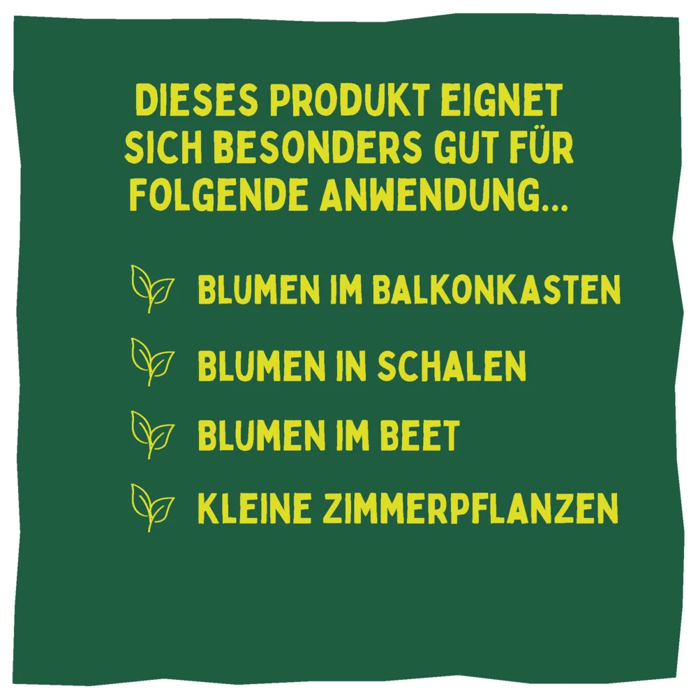 Anwendungsbereiche Blumenerder