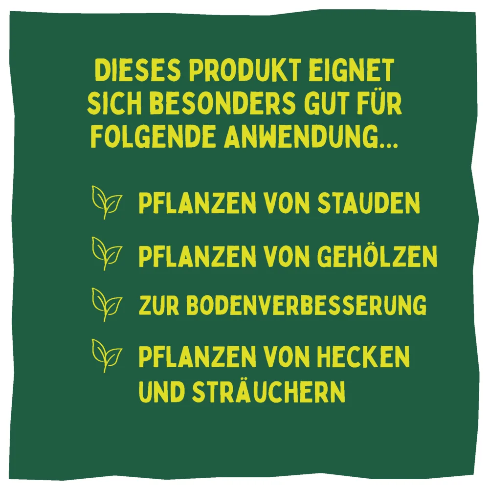 EIne Übersicht der Anwendungsgebiete von Höfter Pflanzerde