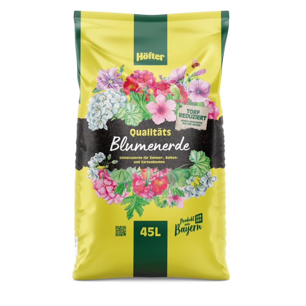 Ein 45 Liter Scak Blumenerde von Höfter