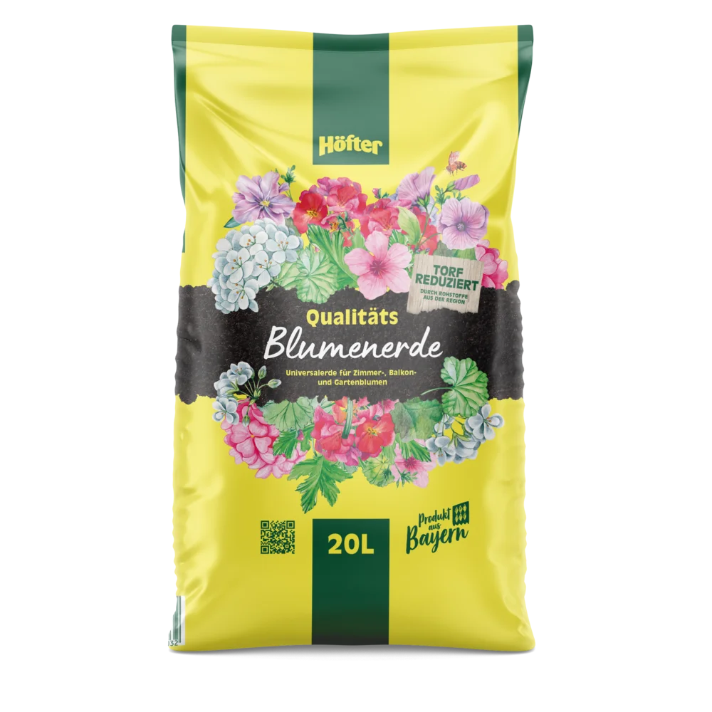 Ein 20 Liter Sack Blumenerde von Höfter